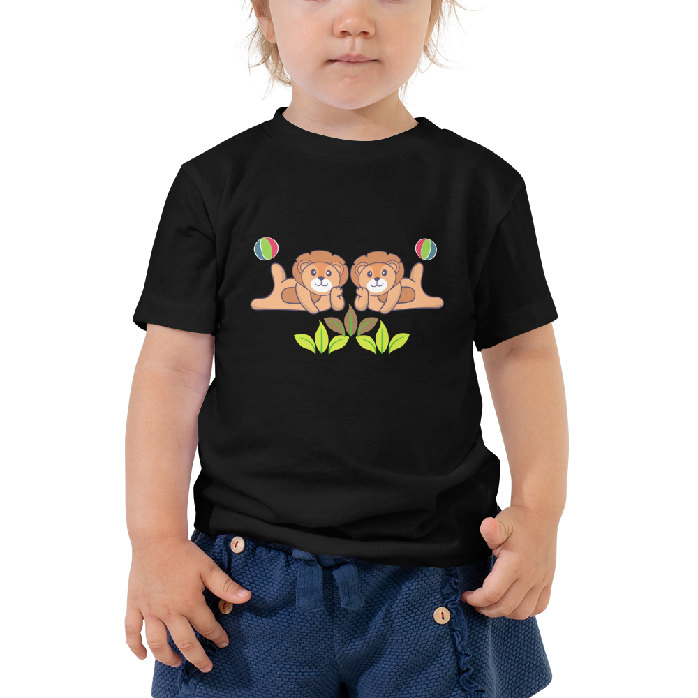 Playful Lion Toddler T Shirt