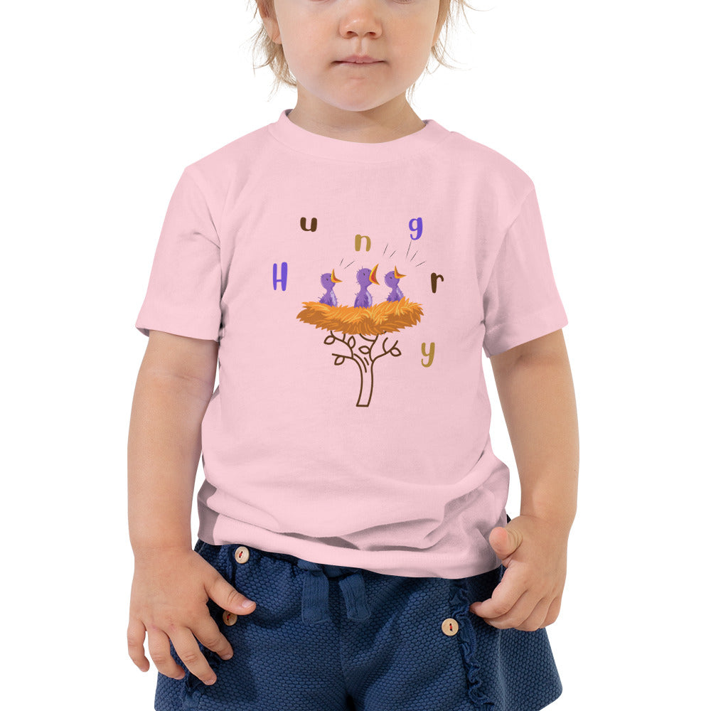 Hungry Bird Toddler T Shirt (W/P)
